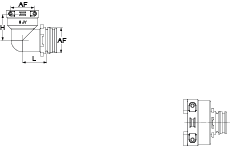 Schemes of the product Female and male connection
