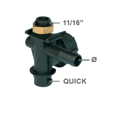 Photo of the product Nozzle holders with diaphragm for dry booms