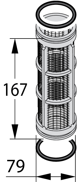 Ricambi correlati per il prodotto Filtro di aspirazione 150 l/min.