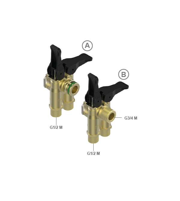 Photo of the product Manual distributor with modular taps
