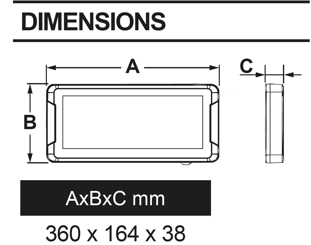 Schemes of the product AgroNave 12 UW e-steering isobus