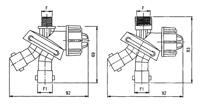 Schemi del prodotto TRIJET - Attacchi Rapidi