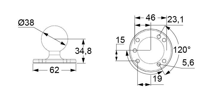 Schemes of the product Monitor holder