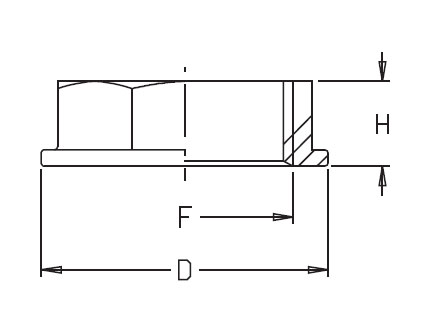 Schemes of the product Back nut