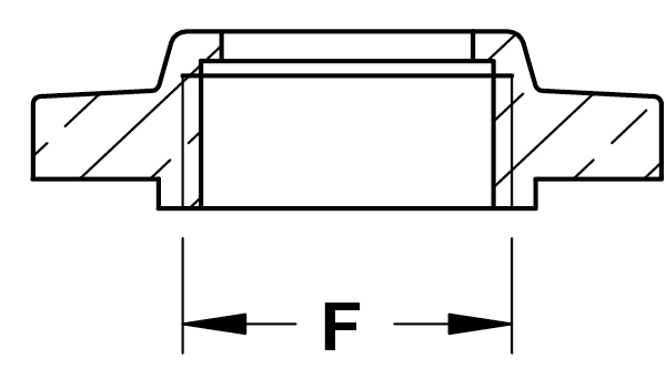 Schemes of the product Nickel-plated fly nut