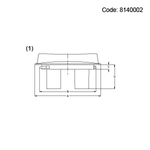 Schemi del prodotto Coperchi per cisterne serie Manta 140