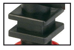 Highlights of the product Nozzle holders for dry booms