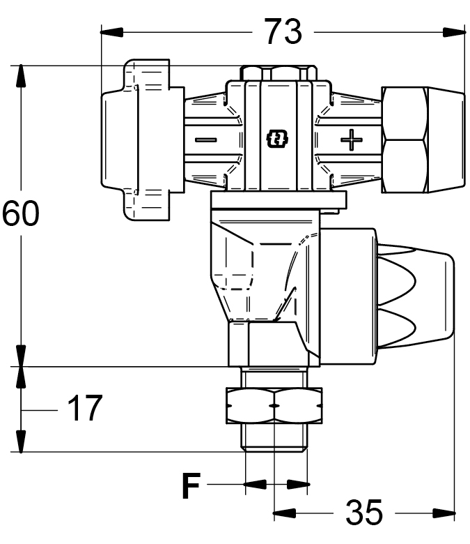 Schemi del prodotto Portaugello atomizzatore doppio con antigoccia, girello e ghiera