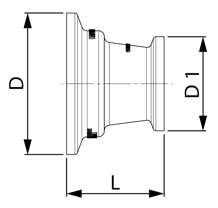 Schemes of the product Flange adapters / fittings