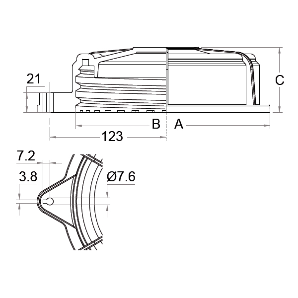 Schemes of the product Closed threaded cover