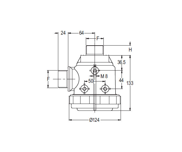 Schemi del prodotto Filtro di aspirazione 120 l/min.