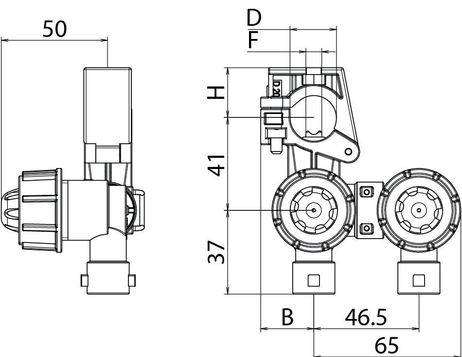 Schemi del prodotto MAIN BODY - ANTIDRIP