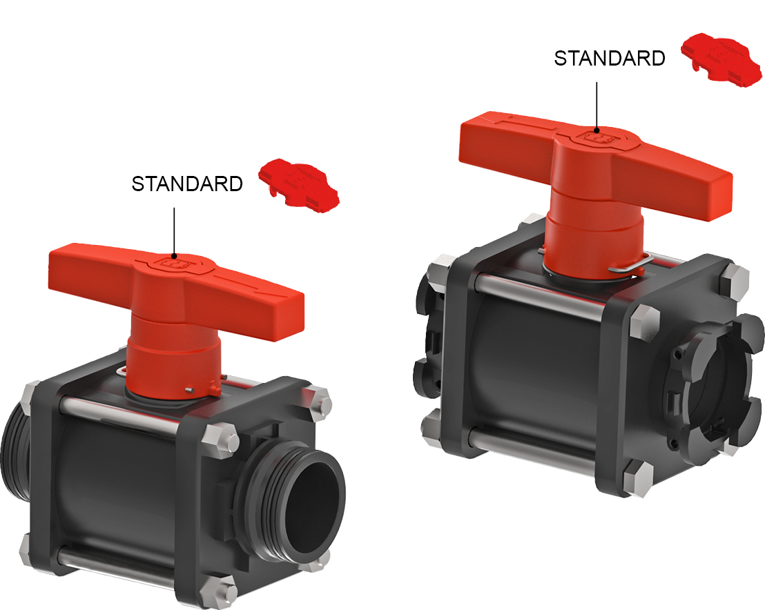 Photo of the product 2 Ways Bolted Ball Valve