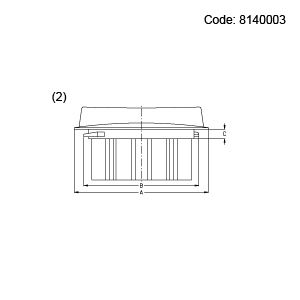 Schemi del prodotto Coperchi per cisterne serie Manta 140