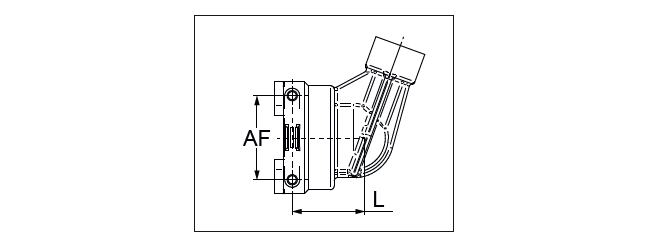 Schemes of the product Pressure gauge adapter