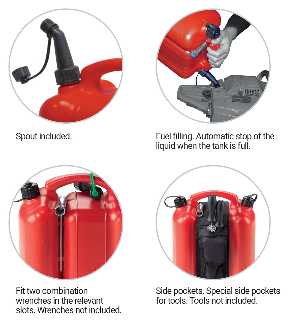 Dettagli in evidenza del prodotto Canestri doppio uso - 6 L +3 L