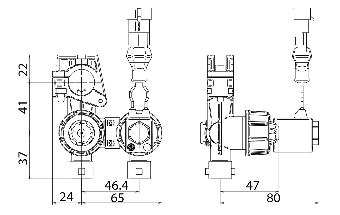 Schemi del prodotto MAIN BODY - SOLENOID ON/OFF
