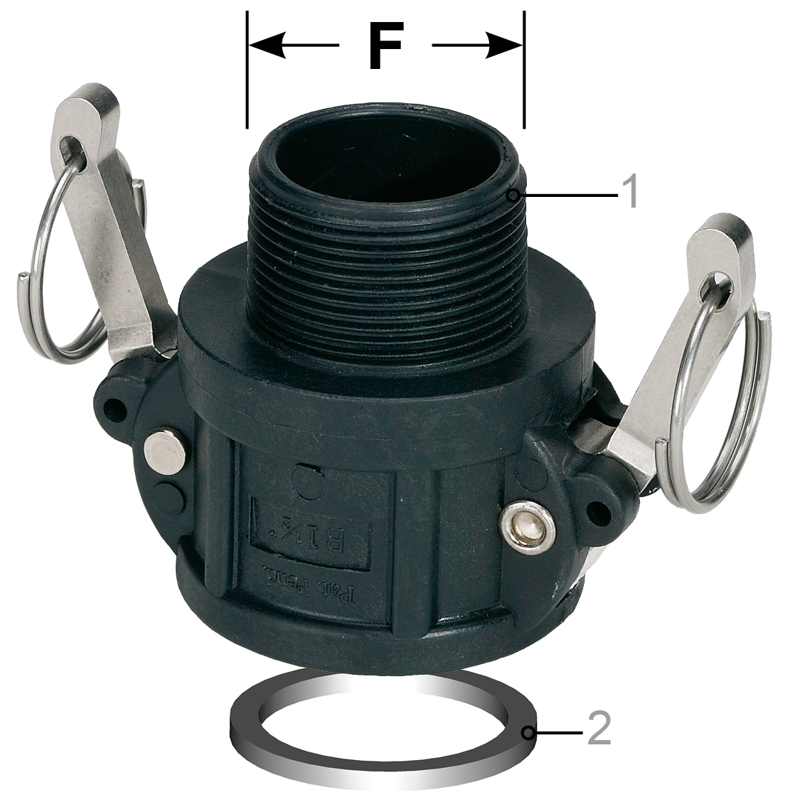 Photo of the product Female coupler » Male thread 