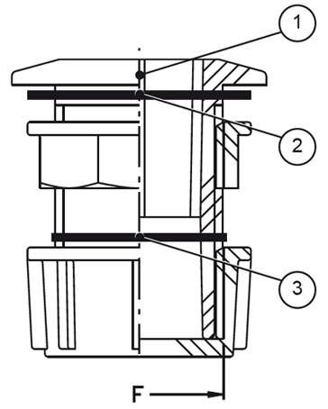 Schemes of the product Complete tank outlet
