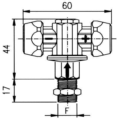 Schemi del prodotto Portaugello atomizzatore doppio con ghiere