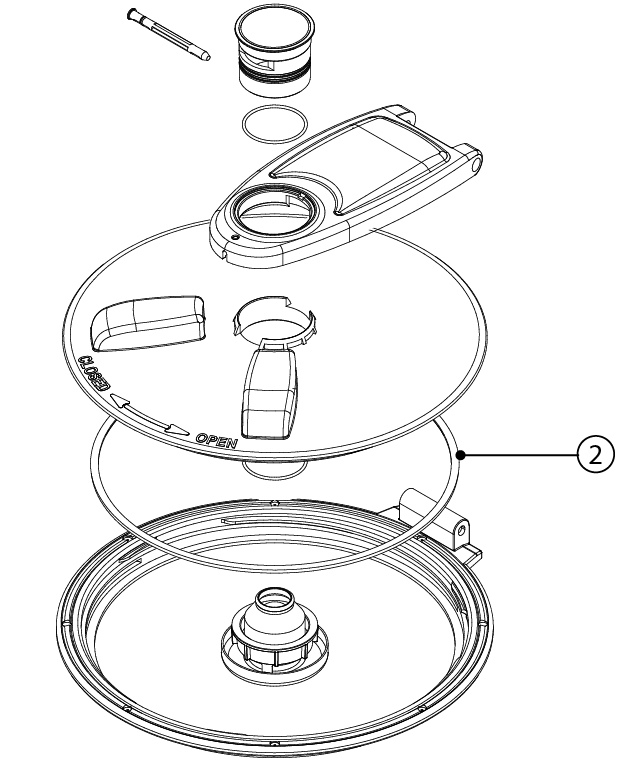 Ricambi correlati per il prodotto Coperchio per cisterne