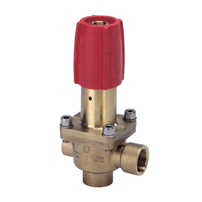 Photo of the product Brass manual diaphragm pressure relief valve with threaded fittings