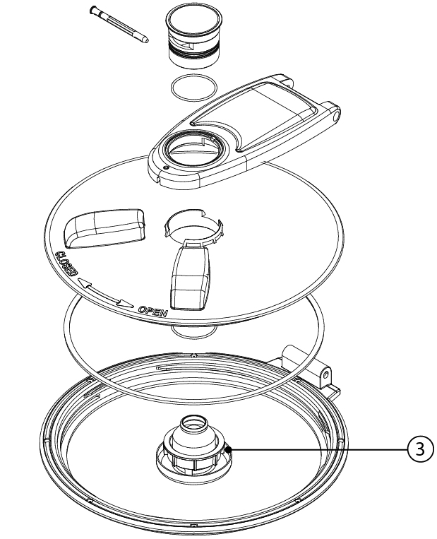 Ricambi correlati per il prodotto Coperchio per cisterne