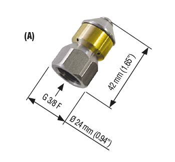 Highlights of the product ROTATING SEWER NOZZLES