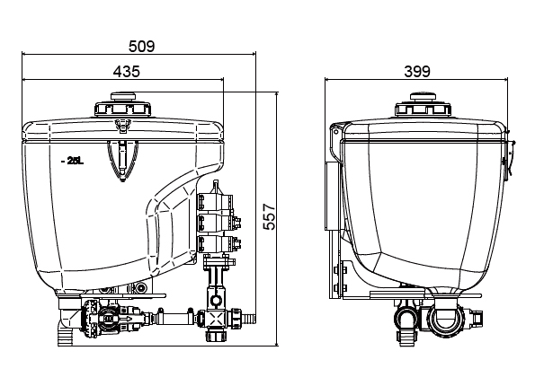 Highlights of the product GeoMix 4 25l