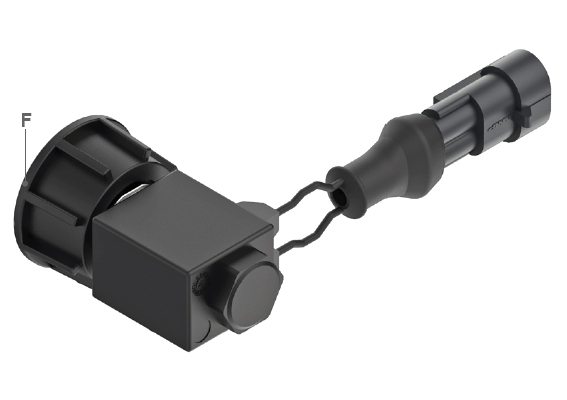 Nozzle and nozzles holders SACV - Solenoid assisted check valve | TECOMEC