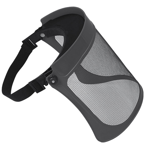 Safety and comfort Face shield - Mesh screen