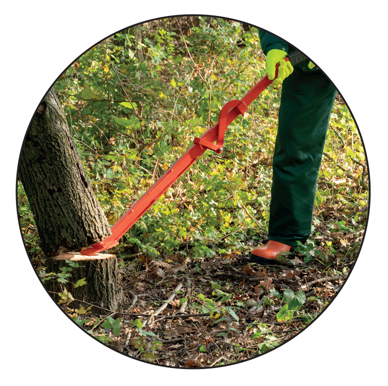 Highlights of the product Felling lever