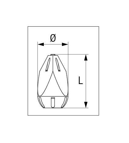Schemes of the product REACTION NOZZLES SNT
