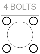 Schemes of the product 2 Ways Bolted Ball Valve