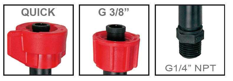 Schemes of the product Hose drips