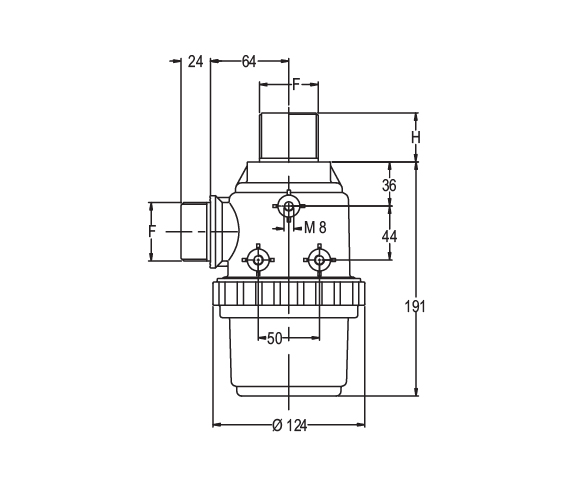 Schemes of the product Suction filter 120 l/min.