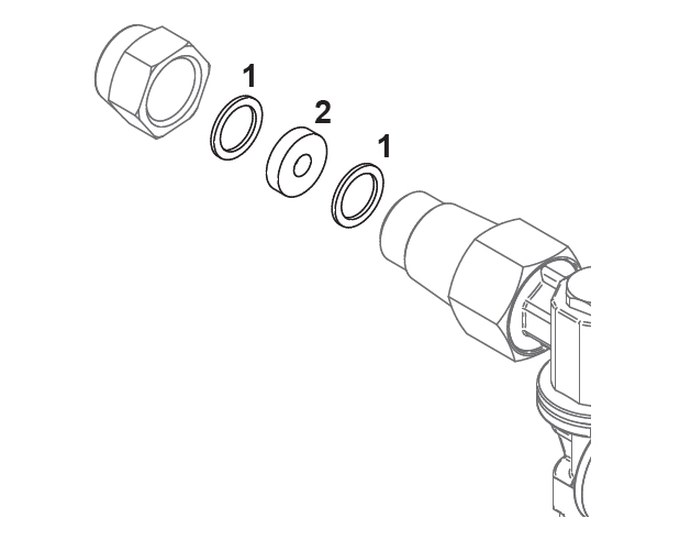 Dettagli in evidenza del prodotto Piastrina in ceramica Ø 15 mm