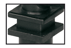 Highlights of the product Nozzle holders for dry booms