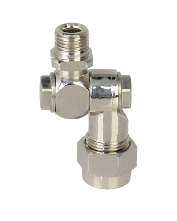 Photo of the product Swivel male nozzle holder with 3/8” fly nut