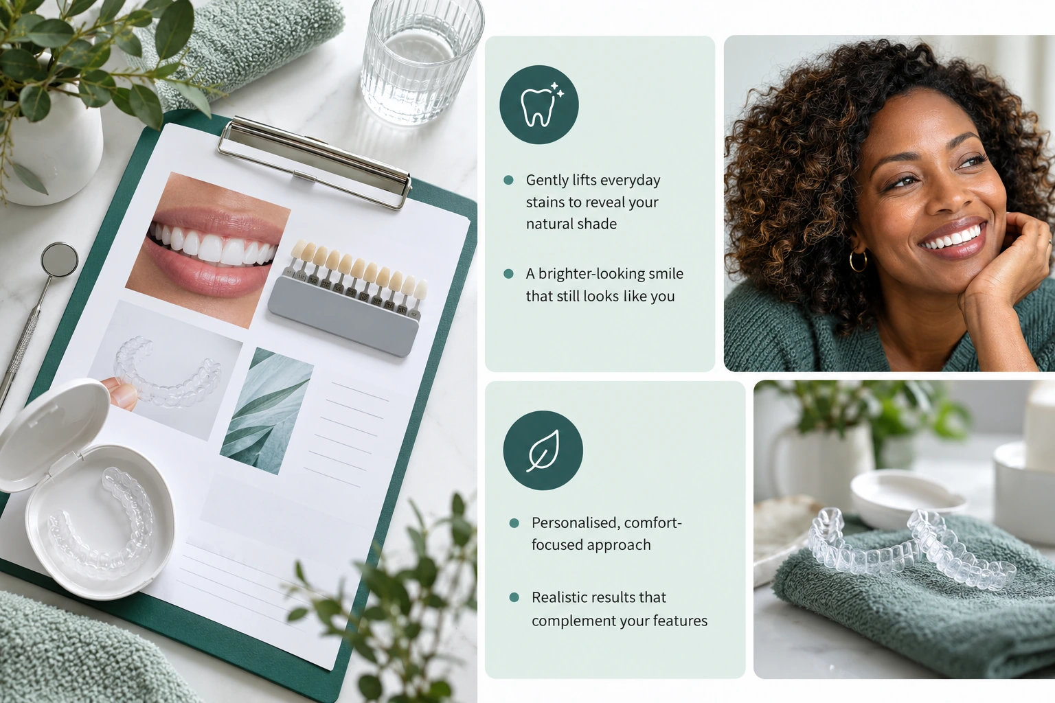 Your Smile Refreshed with Professional Teeth Whitening infographic