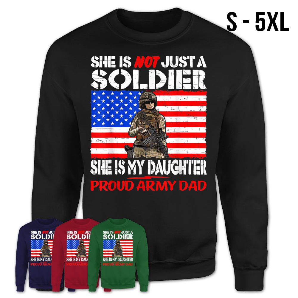 Proud Military Dad Proud Father Hoodie Dad of Soldier Military Dad Military Military Dad Gift for Soldier Dad Gift for Dad of Soldier