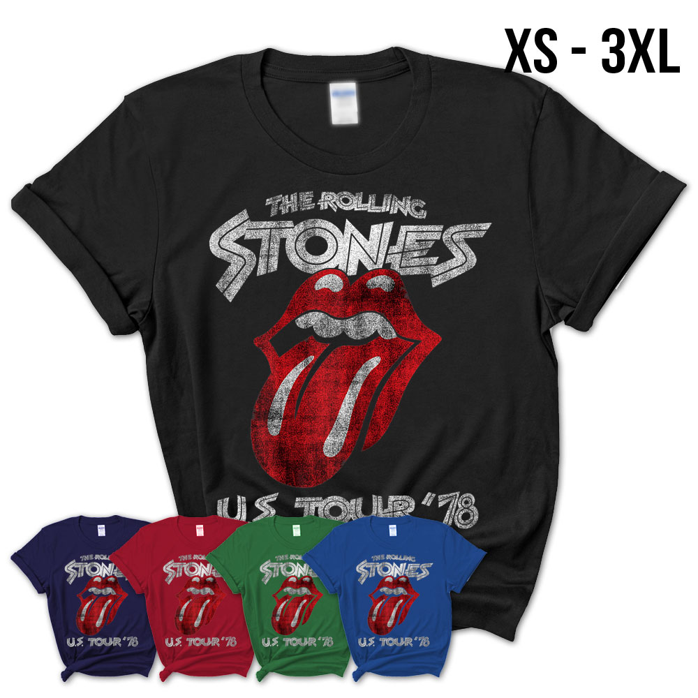 Rolling Stones Womens US 78 Tour Sweatshirt 
