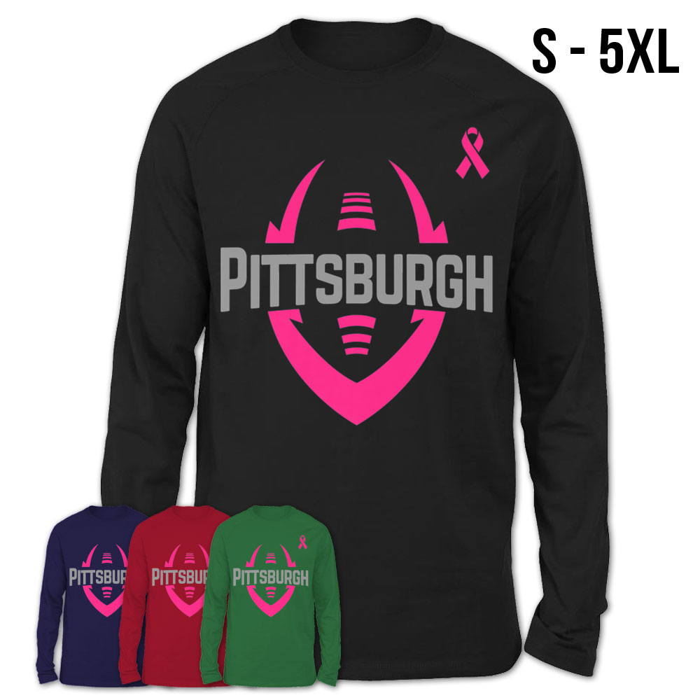 Pumpkin New York Giants In October We Wear Pink Breast Cancer Awareness T- Shirt - TeeNavi