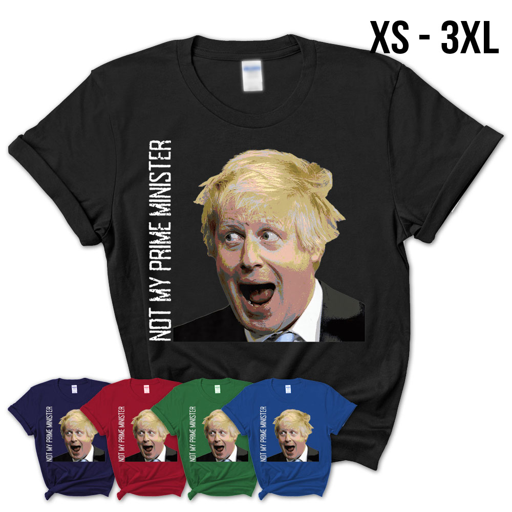 Nker T-shirt-Anti-Tory Brexit British Humour restent Boris Johnson est un W