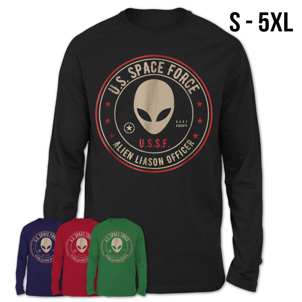 Space Force Tshirt Alien Liaison Officer Gift â Teezou Store