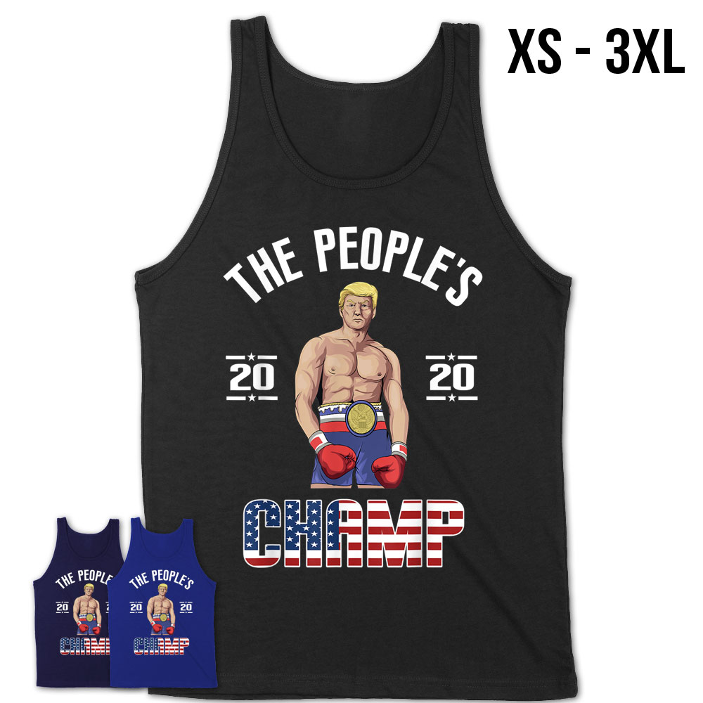 t shirt trump the peoples champ