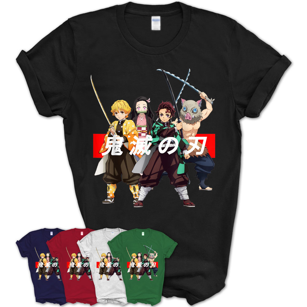 Demon Slayer Kanji Spelling Tee T-Shirt – Teezou Store