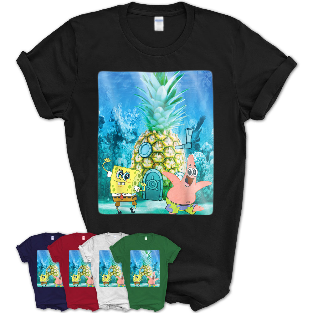 Spongebob Squarepants Fish Bowl T-Shirt – Teezou Store