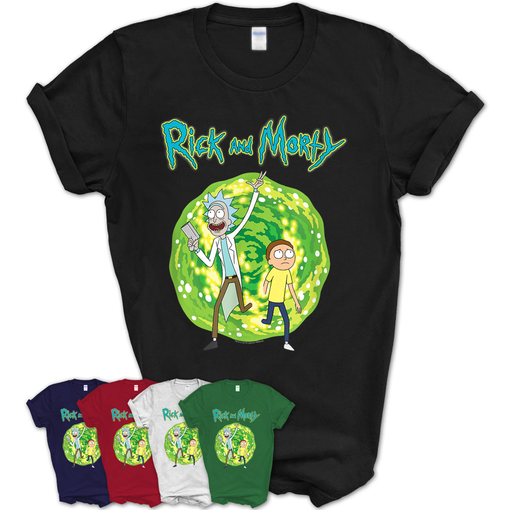 Rick And Morty Dimension Portal T-Shirt – Teezou Store