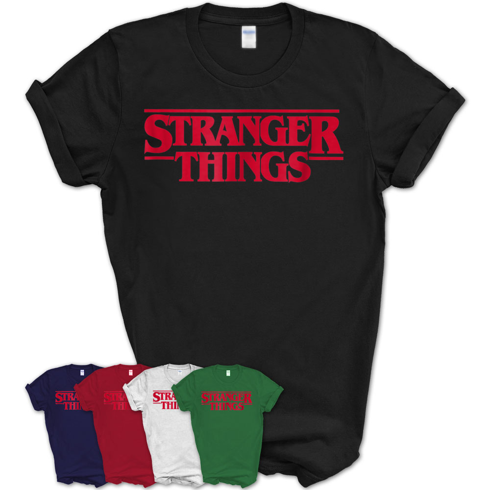 Netflix Stranger Things Logo T-Shirt – Teezou Store